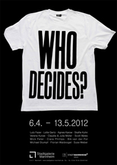 who decides poster